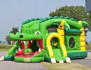 Shooter Challenge Krokodil - Hüpfburg Center Sternberg